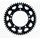 Rear ALU sprocket SUPERSPROX RAL-457:50-BLK Crni 50T, 420
