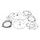 Complete gasket kit with oil seals WINDEROSA CGKOS 811998