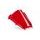 Windscreen PUIG Z-RACING 22284R crven