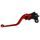 Clutch Lever ACCOSSATO ESC075 fixed CNC machined aluminium, red
