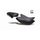 Comfort seat SHAD SHH0NS709CH heated black/grey, red seams