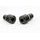 Frame sliders PUIG VINTAGE 8594N black with grey rubber