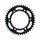 Rear ALU sprocket SUPERSPROX RAL-899:42-BLK Crni 42T, 525