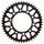 Rear ALU sprocket SUPERSPROX RAL-1303:47-BLK Crni 47T, 520