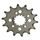 Chain kit EK - Silver chain 520 SRO, O-ring, CHK front sprocket SUPERSPROX, CHK rear sprocket SUPERSPROX for HONDA XR 600 R 1991-2000