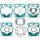 Top End Gasket Kit WINDEROSA TEGS 8100079
