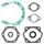 Complete Gasket Kit with Oil Seals WINDEROSA CGKOS 711308