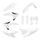 Plastic body kit POLISPORT 91656 White