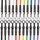 Kit prednjih kočionog crijeva Venhill POWERHOSEPLUS SUZ-7024F (1 hose in kit) Clear hoses, chromed fittings