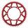 Rear ALU sprocket SUPERSPROX RAL-808:51-RED crven 51T, 520