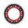 Lančenik zadnji SUPERSPROX STEALTH RST-210:42-RED crven 42T, 520