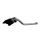 Brake lever ACCOSSATO fixed CNC-worked aluminium, silver