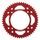 Rear ALU sprocket SUPERSPROX RAL-209:51-RED crven 51T, 420