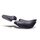 Comfort seat SHAD SHH0NS700CNH heated black/grey, grey seams (without logo)