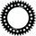 Rear ALU sprocket SUPERSPROX RAL-210:40-BLK Crni 40T, 520