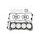 Set dihtunga za motor TOPEND ATHENA P400510600053