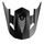 Helmet peak SHOT LITE SOLID A05-21OA-S01-P01 black matt
