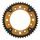Rear sprocket SUPERSPROX STEALTH RST-455:47-GLD zlato 47T, 420