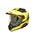 Touring helmet CASSIDA TOUR GLOBE black/ yellow fluo/ red XS