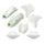 Plastic body kit CYCRA POWERFLOW 9810-42 White