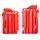 Radiator louvers POLISPORT 8457400002 red CR 04