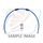 Clutch hose kit Venhill POWERHOSEPLUS DUC-10004CB-SB (1 hose in kit) Solid blue hoses, black fittings