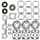 Complete gasket set with oil seal WINDEROSA PWC 611803