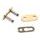 Clip type connecting link D.I.D Chain 420NZ3 SDH RJ Gold/Black