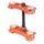 Triple clamp X-TRIG ROCS PRO 40502009 Orange