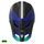 Helmet peak SHOT SPEED OLYMP A05-21OB-G01-P01 blue pearly