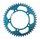 Rear ALU sprocket SUPERSPROX RAL-4:46-BLU plavi 46T, 420
