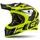 Motocross Helmet CASSIDA Cross Pro II Contra fluo yellow/ black/ grey/ white XS