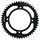 Rear ALU sprocket SUPERSPROX RAL-898:49-BLK Crni 49T, 428