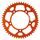 Rear ALU sprocket SUPERSPROX RAL-4:50-ORG orange 50T, 420