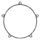 Clutch cover gasket WINDEROSA CCG 817498 outer side