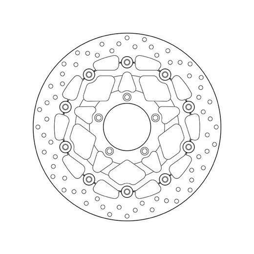 KOČIONA DISK BREMBO 78B40889 FLOATING