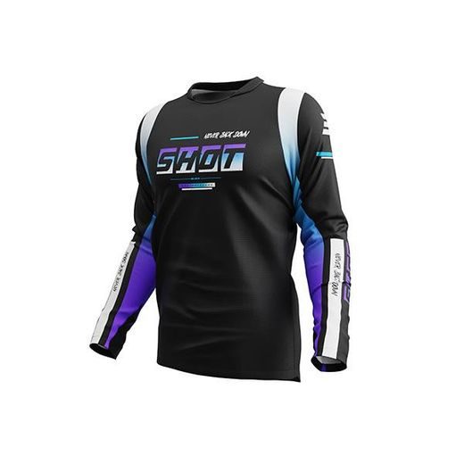 JERSEY SHOT DEVO BLOCK A05-12C-B02-11 PURPLE XL