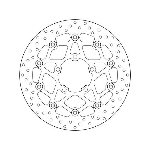 KOČIONA DISK BREMBO 78B40869 FLOATING