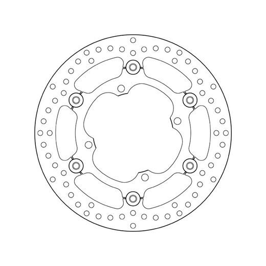 KOČIONA DISK BREMBO 78B40844 FLOATING
