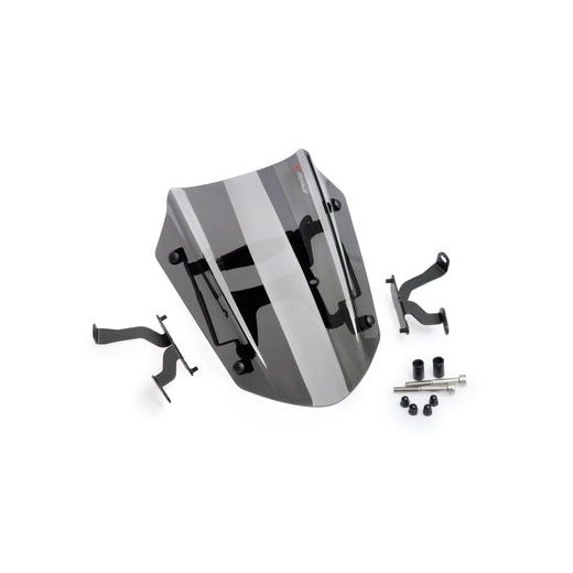 WINDSHIELD PUIG NEW. GEN TOURING 3775H SMOKE ADJUSTABLE