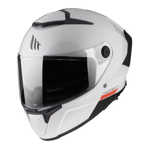 HELMET MT HELMETS THUNDER 4 SV A0 GLOSS PEARL WHITE M