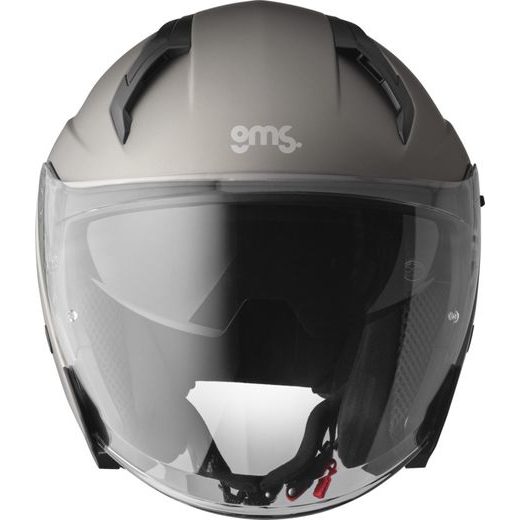 JET HELMET GMS VECTUS ZG11601 MATT TITANIUM L