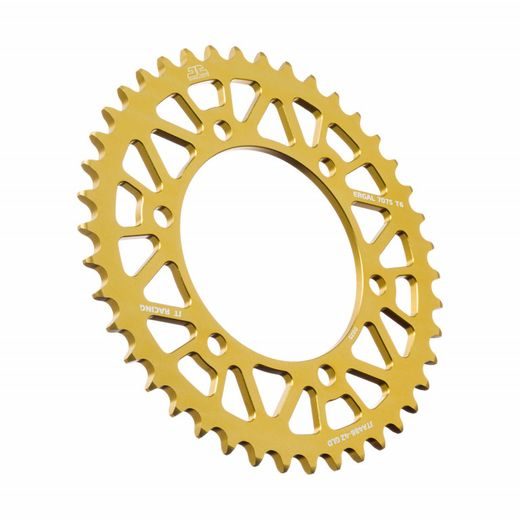 REAR ALU SPROCKET JT JTA 486-42GLD 42T, 520 ZLAT