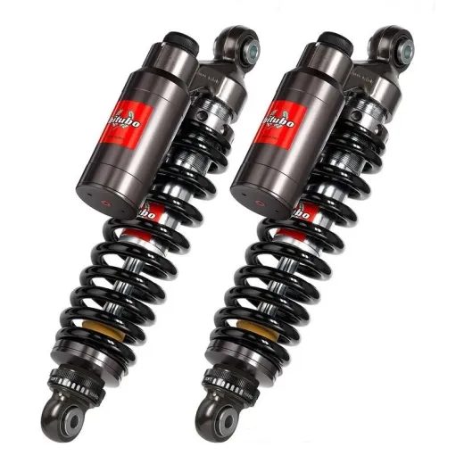 TWINSHOCK BITUBO WMT7 ADJUSTABLE: SPRING PRELOAD, REBOUND, COMPRESSION, PIGGYBACK TANK DARK EDITION