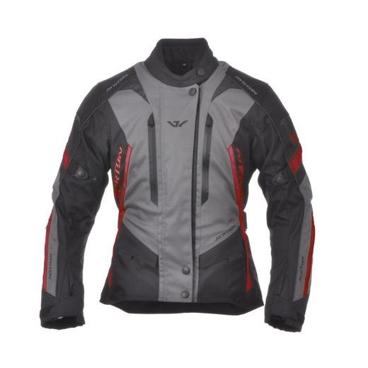 JACKET AYRTON TERESSA M101-15-S BLACK/GREY/RED S