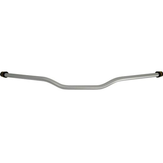 HANDLEBAR ACCOSSATO ALUMINIUM, 22 MM SILVER