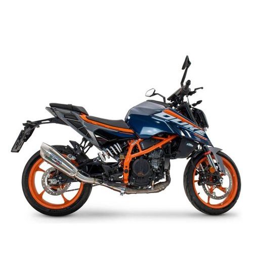 SLIP-ON EXHAUST GPR GP-REVO KT.109.1.GPRTIT BRUSHED TITANIUM INCLUDING REMOVABLE DB KILLER AND LINK PIPE