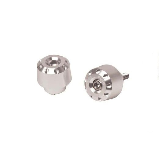 BAR ENDS PUIG SHORT 7130P SILVER