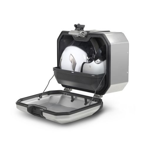 SET ALUMINIJASTIH KOFERA SA NOSAČI IN PLOČO SHAD TERRA, 37L STRAŽNJI KOFER IN 36L/47L BOČNI KOFERI SHAD MOTO GUZZI V 85 TT