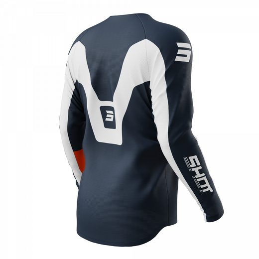 JERSEY SHOT DRAW KID STRUCK A04-12D-BK2 BLUE / ORANGE 10/11